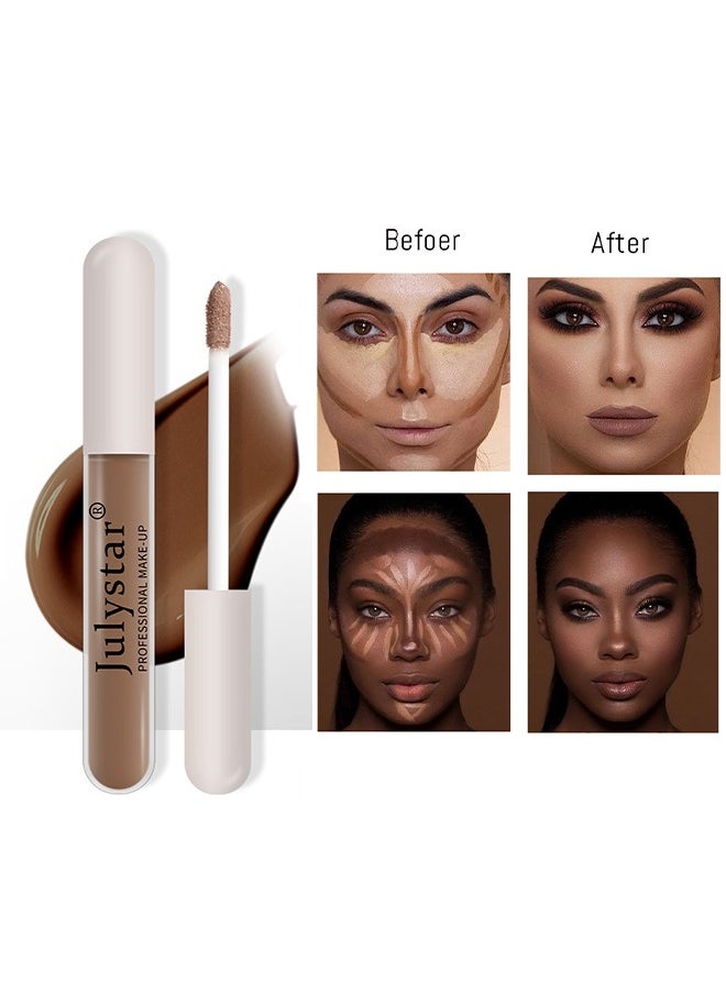 Julystar Professional Make Up  Liquid Concealer,Matte Liquid Skin Concealer (#05)  - Image 1