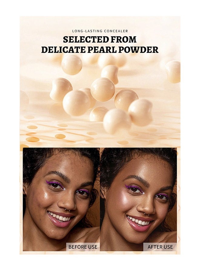 Julystar Professional Make Up  Liquid Concealer,Matte Liquid Skin Concealer (#05)  - Image 4