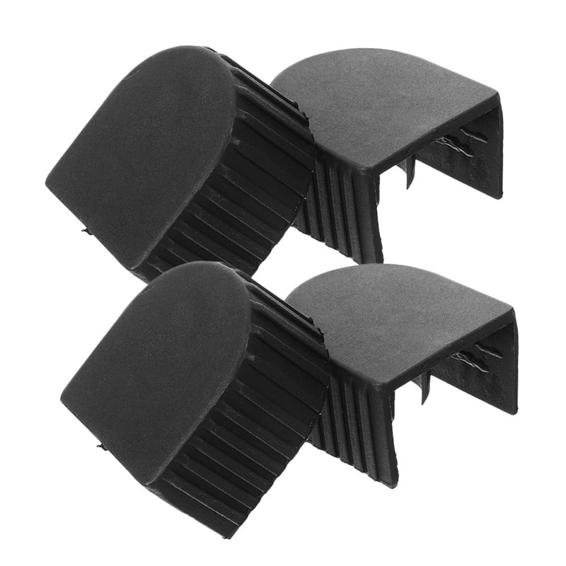 GLEAVI 4Pcs Ladder Caps Lightweight Slip Resistant Replacement Pads Compatible Various Ladders - Image 1
