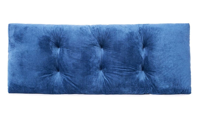 JAMPAYANG Bench Cushion NonSlip Tufted Bench Cushions for Swing Shoe Storage Window Seat 36x14 Blue