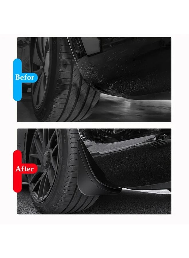 Tesla Model 3 Highland 2024 2025 Fender Splash Guard 4PCS No Drilling Required - Image 5
