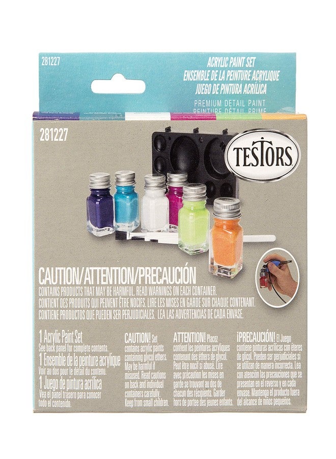 Testors Trendy Acrylic Paint Set Multicolor - Image 1