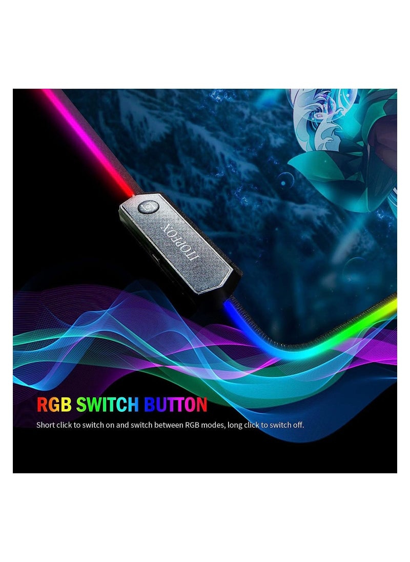 RGB Gaming Mouse Pads Anime Mouse Pad Luminous Color Computer Keyboard Mat Non-Slip Rubber Base Mouse Mat-30*80cm - pzsku/ZD8CE0C27AA66D709062AZ/45/_/1687603806/640613df-3d50-422b-8b30-1b40dbfe62f6