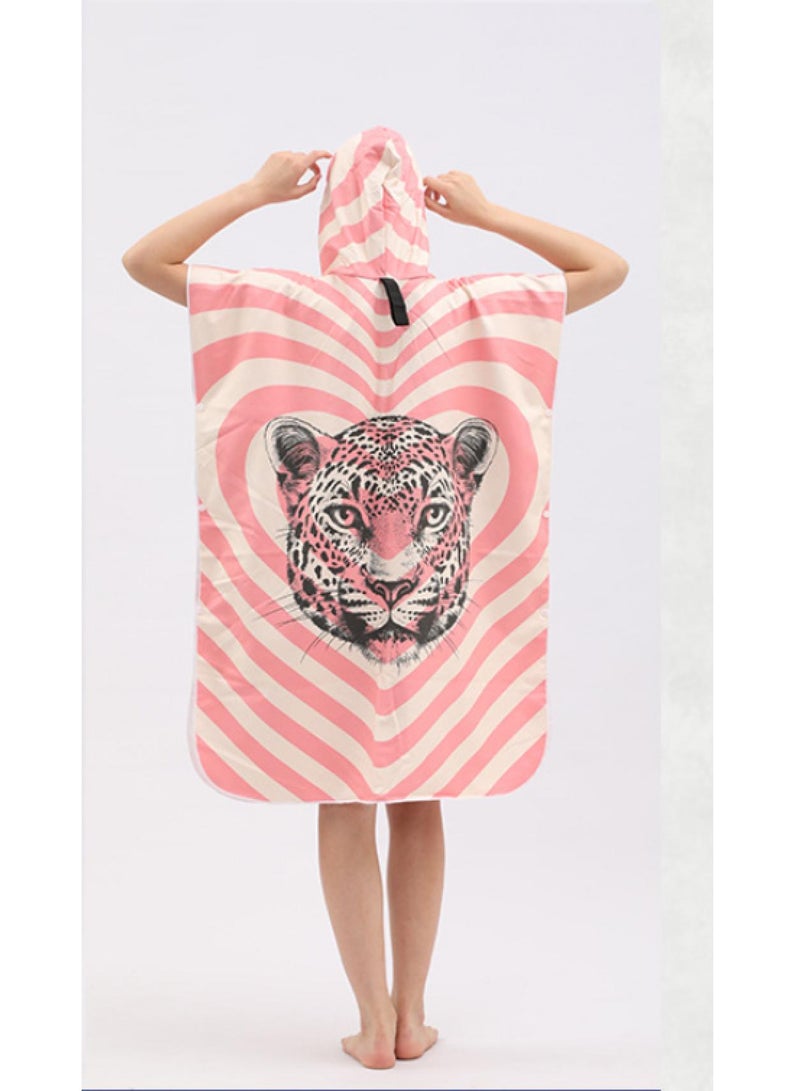 general 80*100*35cm Quick Dry Cape Cape Easy Change Bathrobe - Image 3