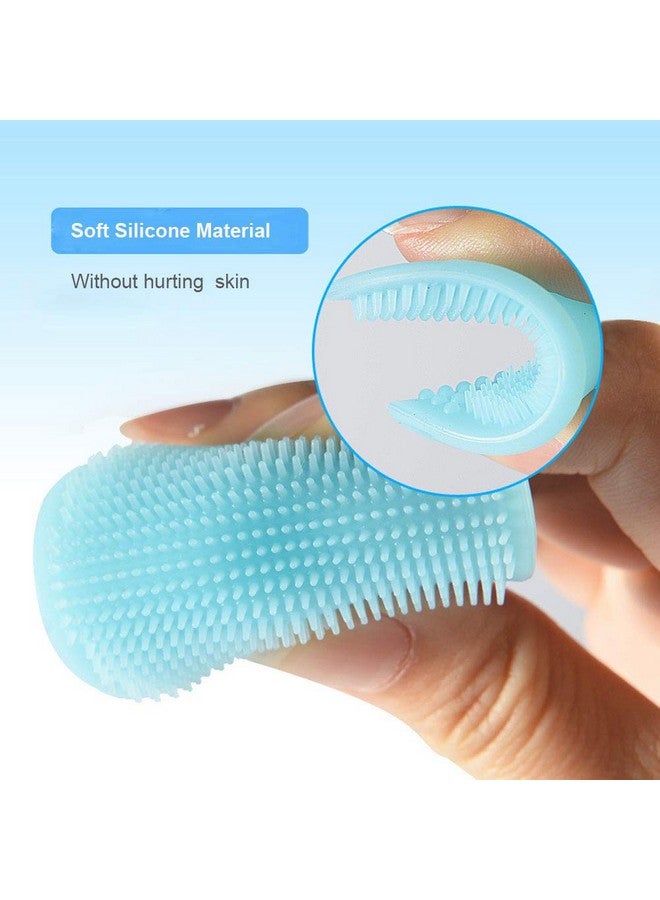 Finrray 3Pcs Silicone Exfoliating Lip Brush 2 In 1 Doublesided Soft Silicone Lip Brush & And 2Pcs Silicone Facial Cleaning Brushes Pad For Smoother And Fuller Lip Appearance Cleanning Blackhead - Image 5