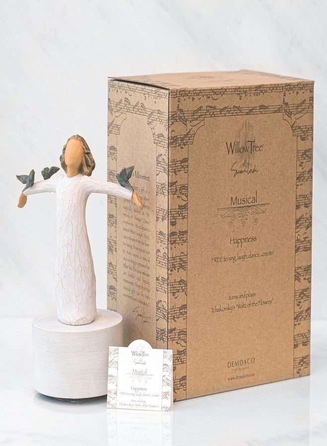 Willow Tree Happiness Musical, Sculpted Hand-Painted Musical Figure - Image 3