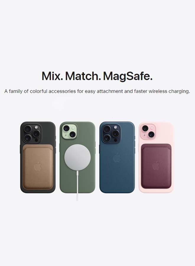 Techie Apple iPhone 15 Pro Max FineWoven Case with MagSafe - Maroon  - Image 5