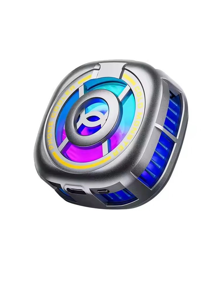 Plextone Plextone EX2 Ultra Mobile Phone Cooling Fan Magnetic Phone Cooler Fast Cooling Gaming Phone Funcooler for iPhone Cooling  - Image 1