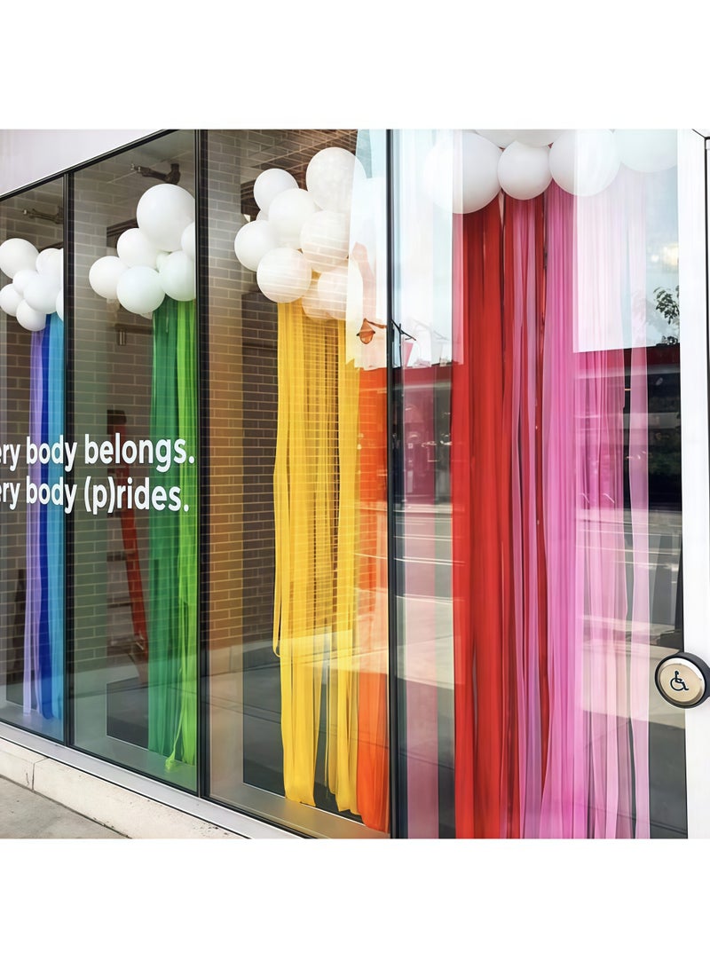 6-Piece Assorted Pastel Colour Paper Roll - Image 3