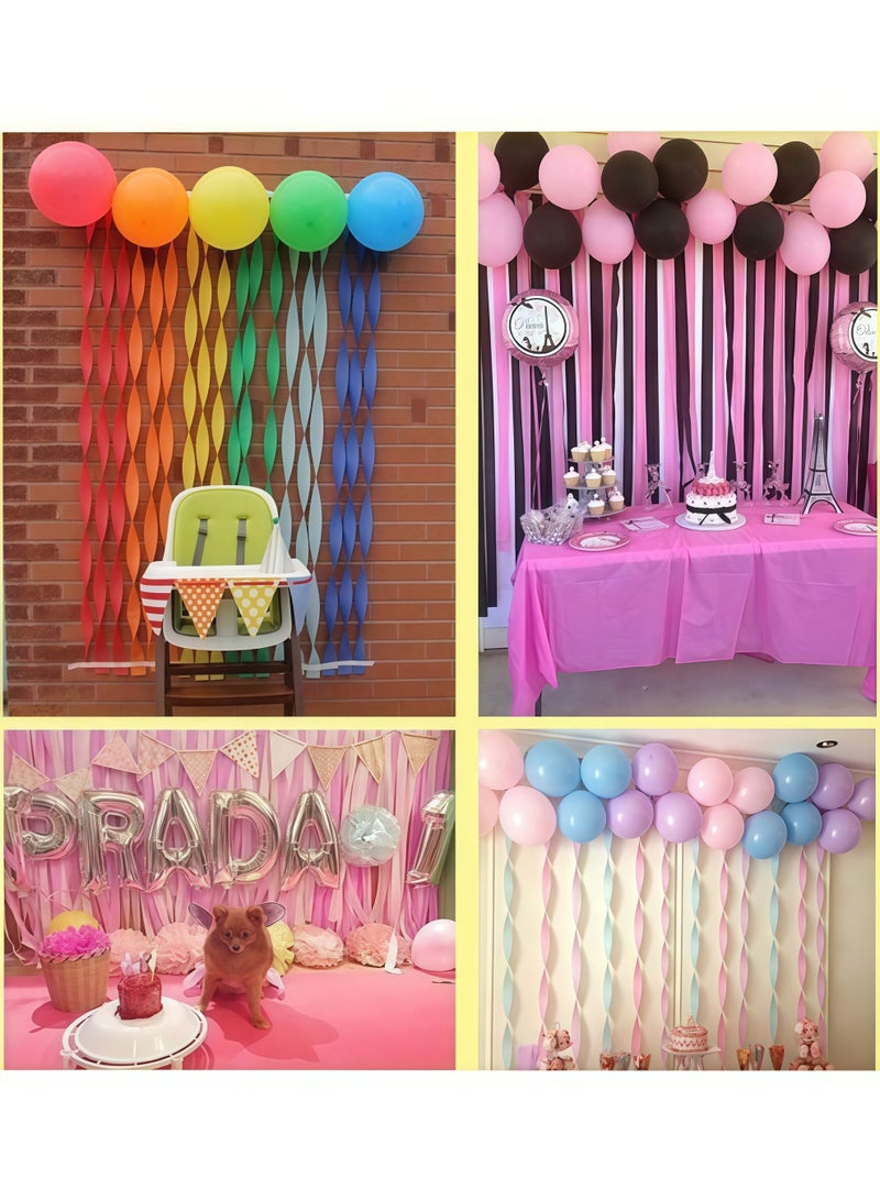 6-Piece Assorted Pastel Colour Paper Roll - Image 5