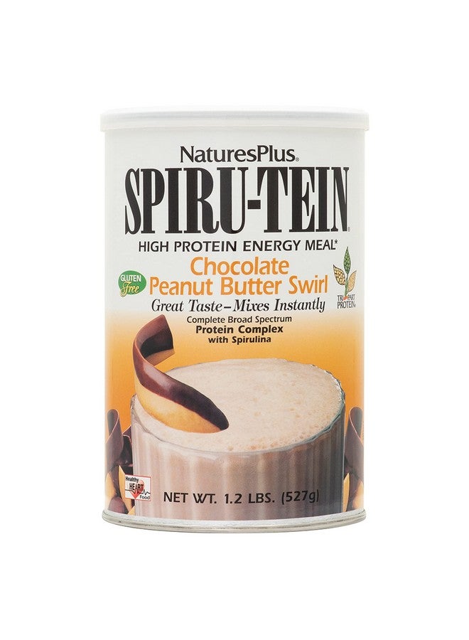 Nature's Plus بودرة بروتين سبيروتين بالشوكولاتة وزبدة الفول السوداني 1.2 رطل من ناتشرز بلس، 17 حصة - Image 2