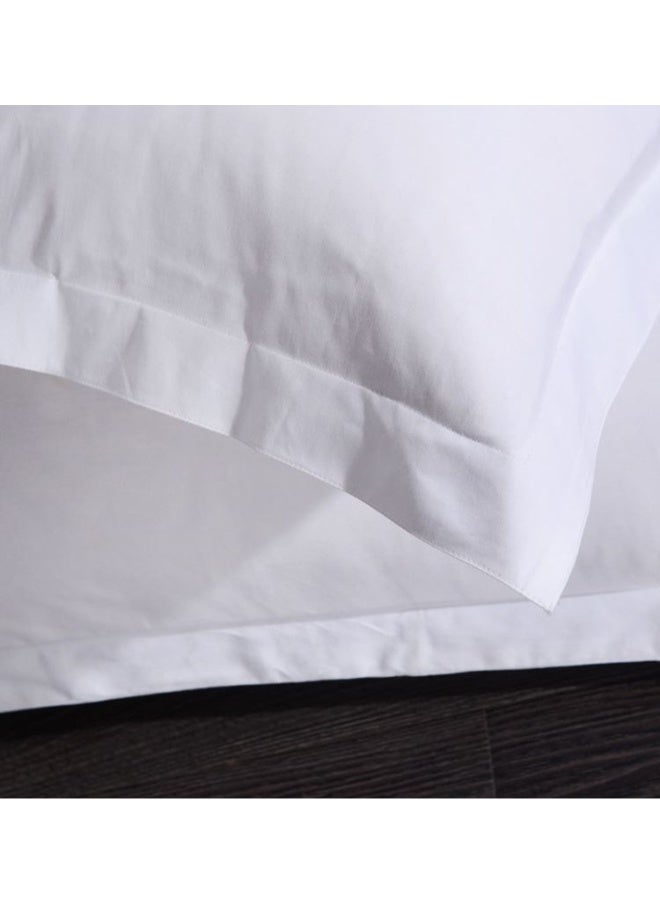 هومستر 100 ٪ حقائب وسادة القطن ، مجموعة الملك الوسادة الأبيض من 2 ، طويلة الأساس مشطاة نقية طبيعية 100 ٪ وسادات القطن للنوم ، غطاء وسادة سرير ناعم 58 * 88 سم أبيض نقي - Image 4