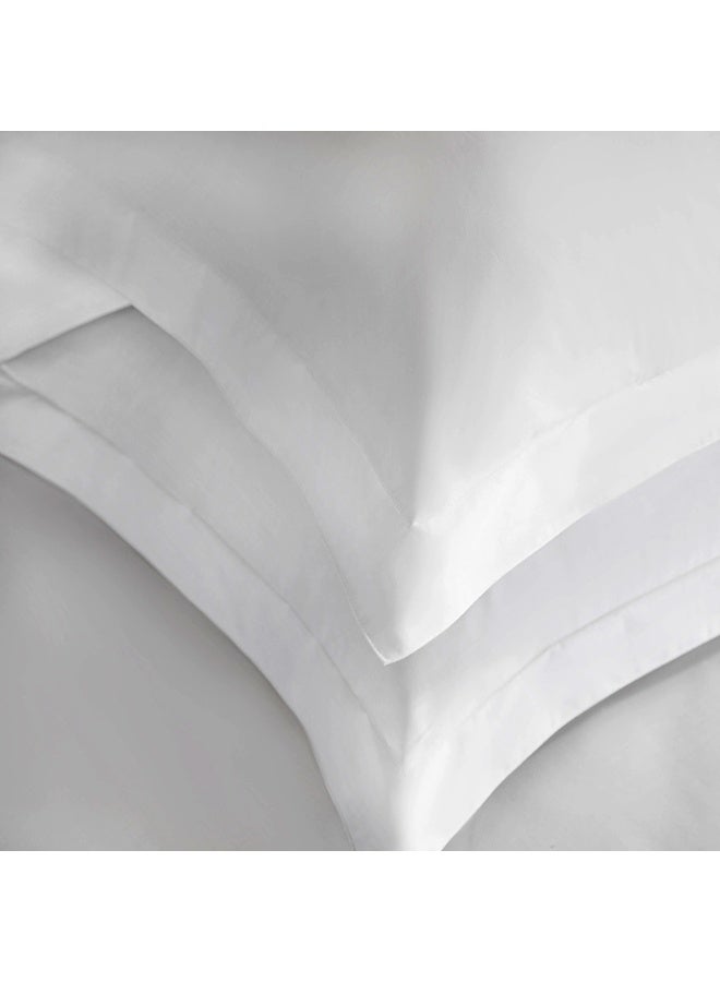 هومستر 100 ٪ حقائب وسادة القطن ، مجموعة الملك الوسادة الأبيض من 2 ، طويلة الأساس مشطاة نقية طبيعية 100 ٪ وسادات القطن للنوم ، غطاء وسادة سرير ناعم 58 * 88 سم أبيض نقي - Image 5