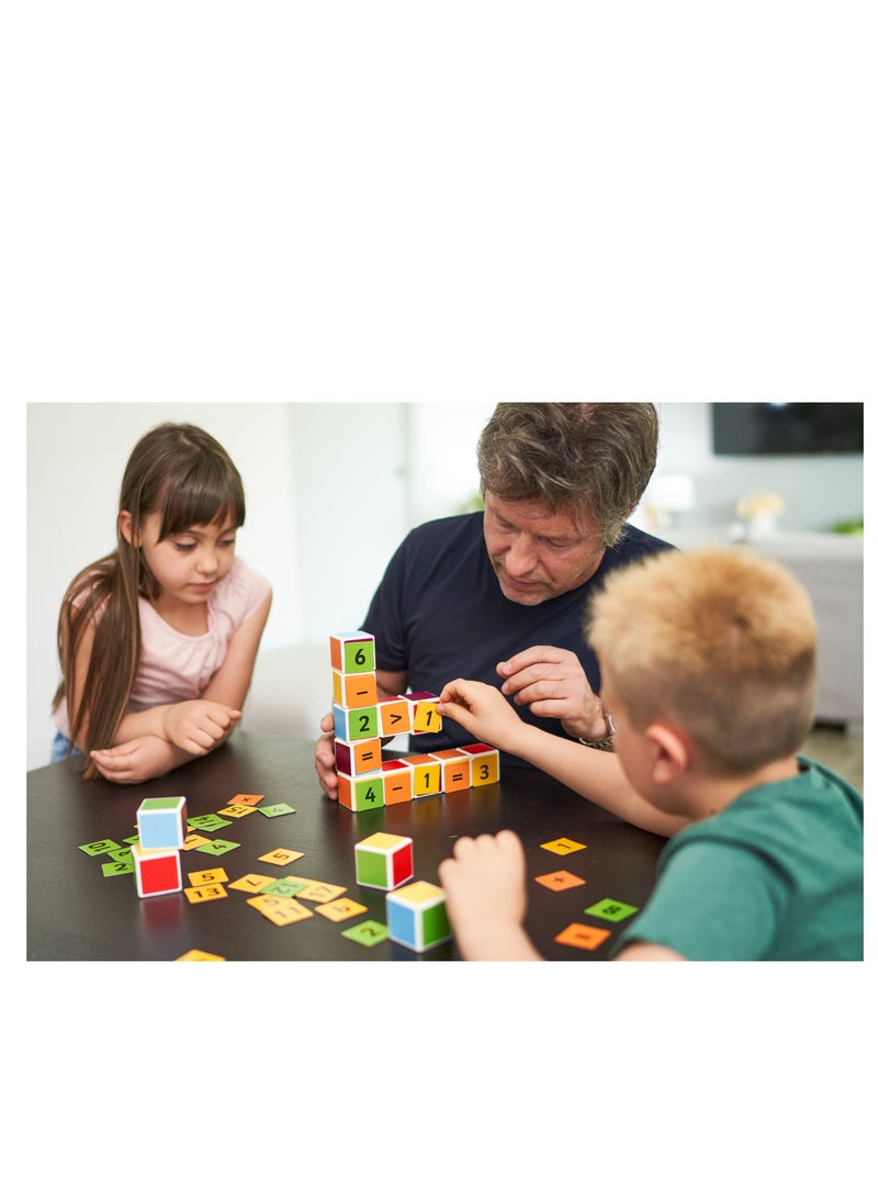 GEOMAG Geomag Magicube Word Building + Clips, Magnetic STEM Toys For Kids, Early Educational Magnetic Building Toys, 79 PCS, Made in Switzerland, 100% Recycled Plastic, Open Ended Toys, Construction Toys - Image 2