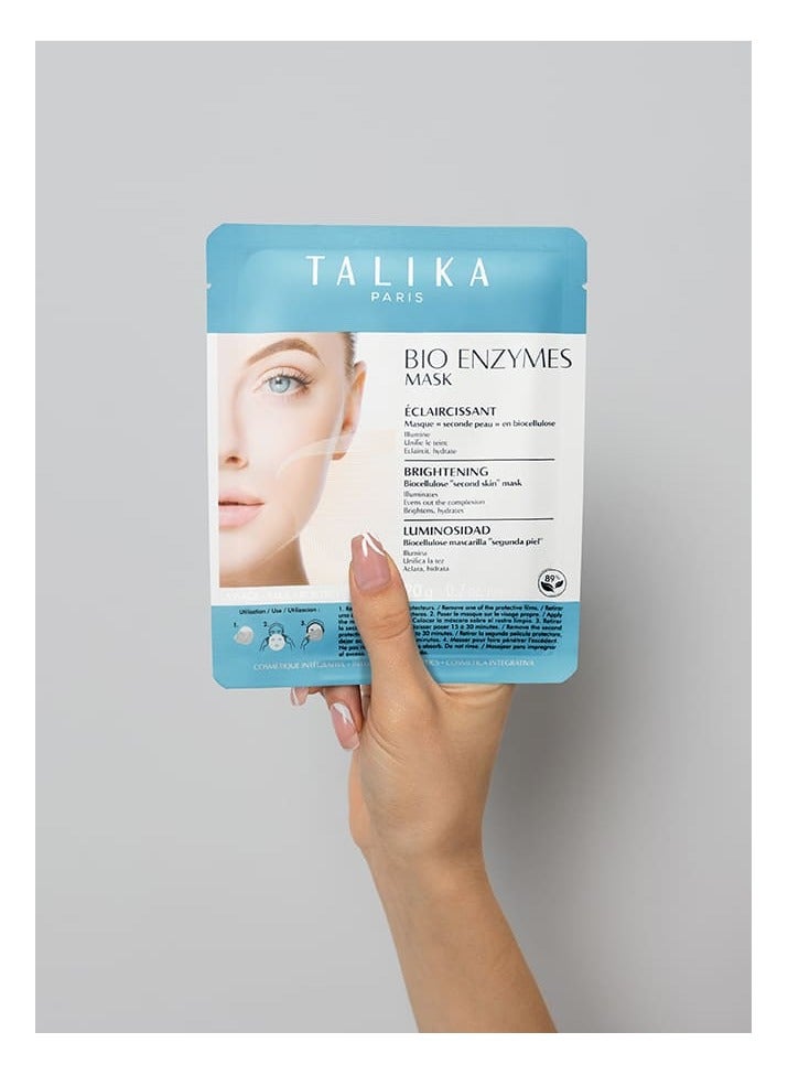 تاليكا قناع الوجه المفتح بالإنزيمات الحيوية 20 جرام - Image 4
