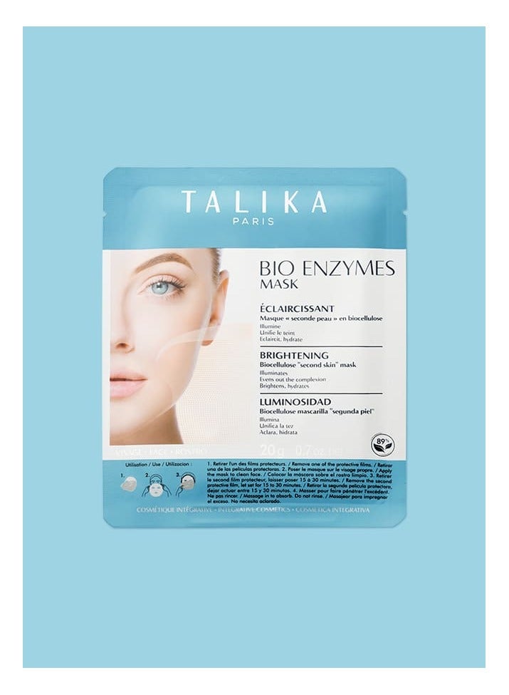 تاليكا قناع الوجه المفتح بالإنزيمات الحيوية 20 جرام - Image 5