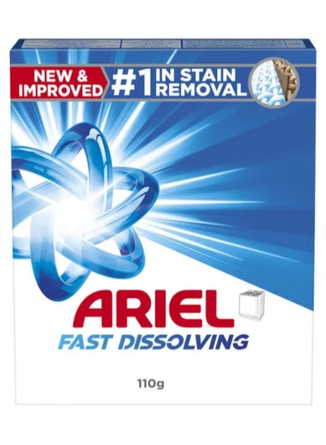 Ariel Original Laundry Detergent Powder Semi Automatic 110g - Image 1
