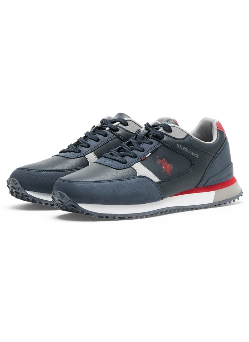 U.S. Polo Assn. Men's Casual Lace-Up Sneakers, Lightweight Shoes for Everyday Wear