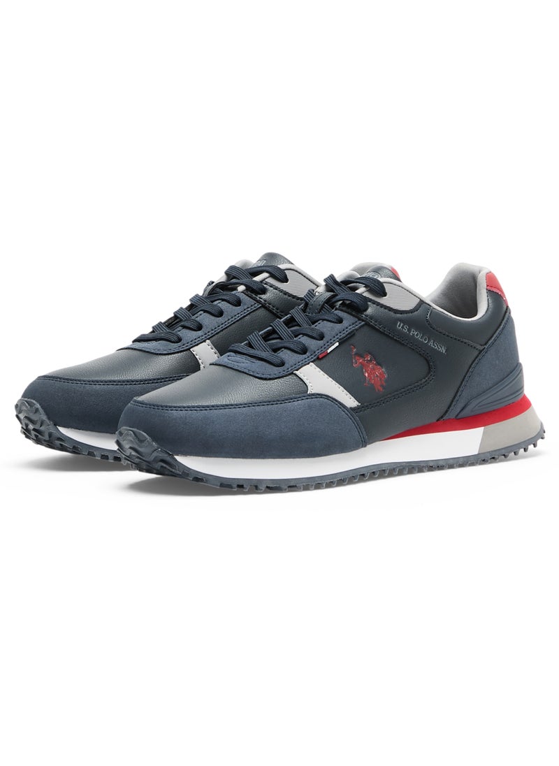 U.S. Polo Assn. Men's Casual Lace-Up Sneakers, Lightweight Shoes for Everyday Wear  - Image 3