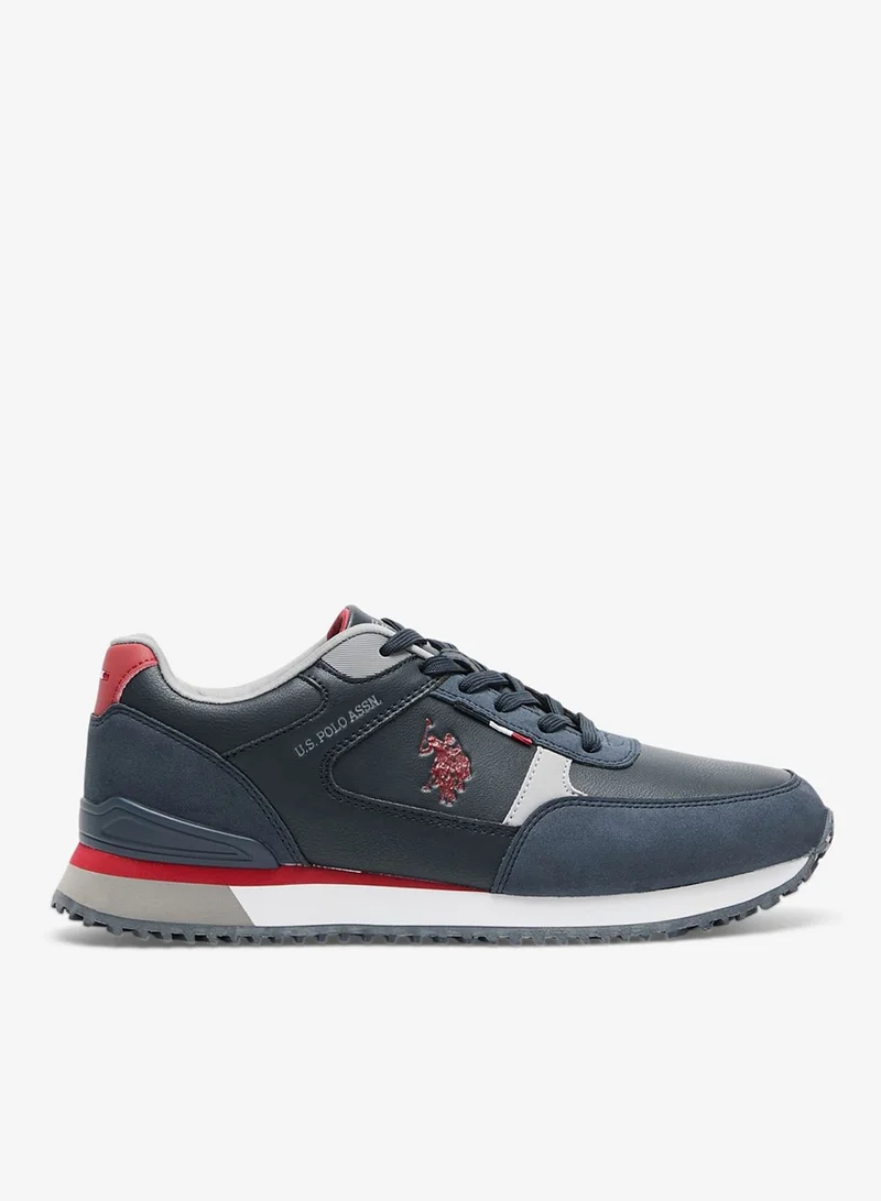 U.S. Polo Assn. Men's Casual Lace-Up Sneakers, Lightweight Shoes for Everyday Wear