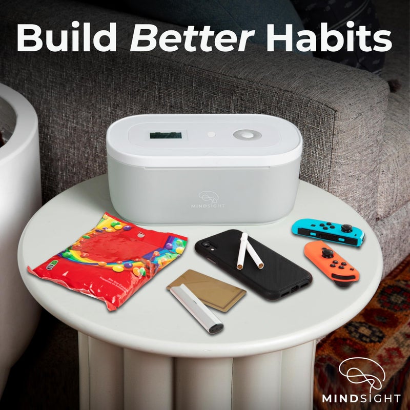 Mindsight Timed Lock Box | Unplug from Phones, Video Games, Social Media, Snacks & Cravings | 3 Modes based on Willpower | Easy to Use | Out of Sight ~ Out of Mind | Boost Your Mental Wellness - Image 2