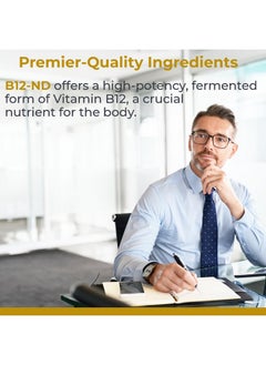 Premier Research Labs B12-ND - High-Potency Vitamin B12 - Supports Energy Levels, Memory & More - Brain Focus for Vegetarians & Vegans - Kosher Certified, Organic Ingredients - 2 fl oz - pzsku/ZD8CF0F260CB0E71BB80CZ/45/_/1739864936/21ec1e0d-5860-4584-8271-4b011c78d286