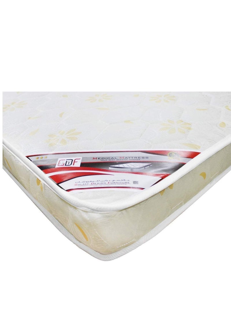 Galaxy Design Galaxy Design Medical Mattress White - Twin Size ( L X W X H ) 200 X 120 X 12 cm - 2 Years Full Warranty.  - Image 5