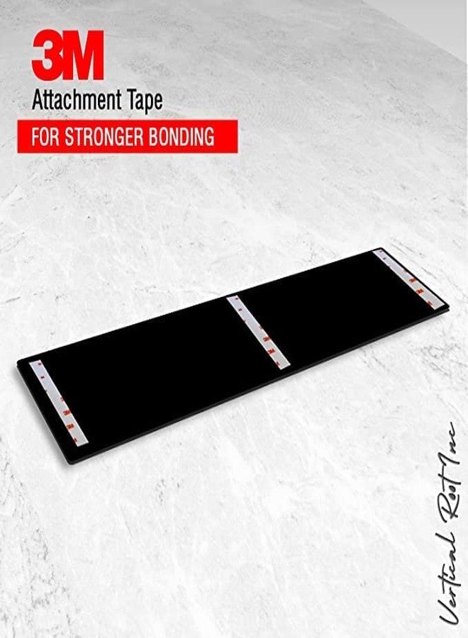 Vertical Root Inc RECEPTION Sign/Sticker-Premium Brush Gold Acrylic Front Office Signage.Modern,Durable.Self Adhesive(3m Tape) Ideal for office, Clinics, Mall, Hotels, Hospital,commercial space - Image 5
