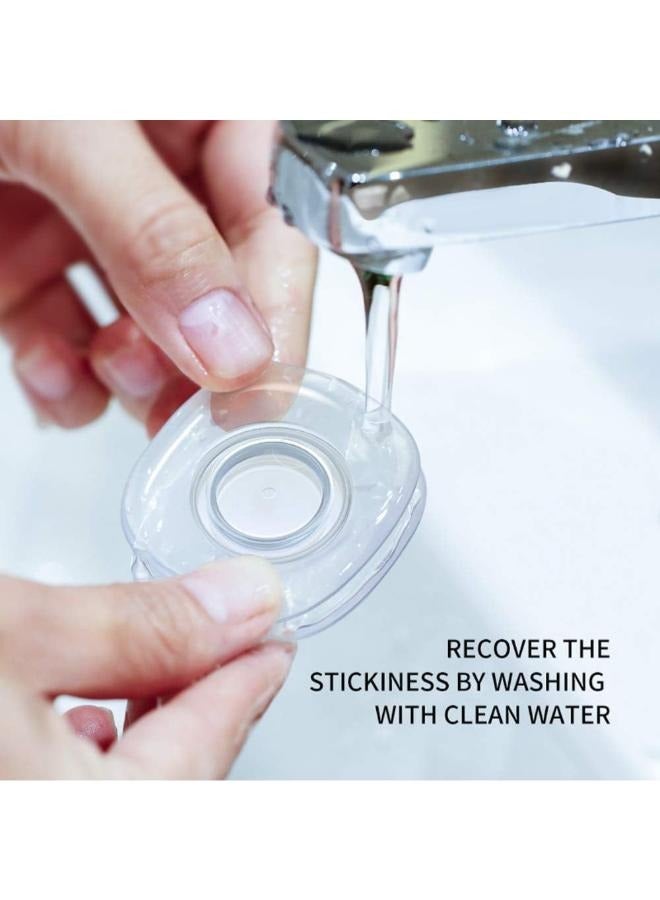 إيزي لايف ماجيك نانو المطاط الوسادة حامل الهاتف المحمول ملصق عالمي الهاتف سيارة لا أثر متعدد الوظائف هلام الوسادة مربع - Image 2