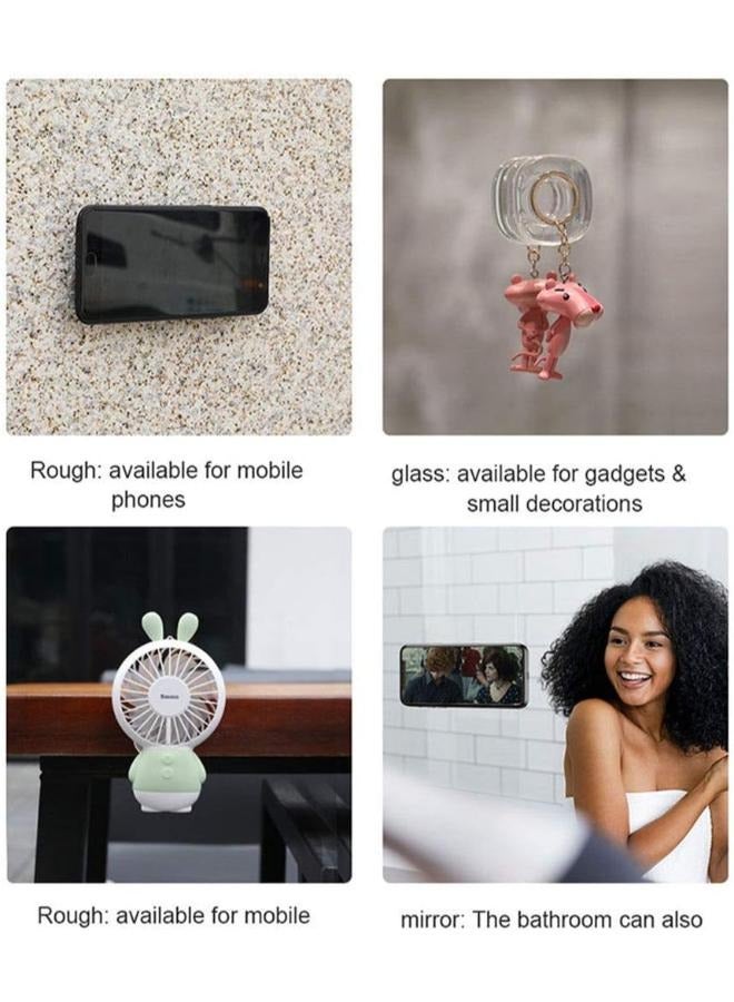 إيزي لايف ماجيك نانو المطاط الوسادة حامل الهاتف المحمول ملصق عالمي الهاتف سيارة لا أثر متعدد الوظائف هلام الوسادة مربع - Image 5