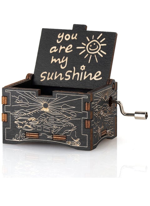 صندوق موسيقى You Are My Sunshine هدية حب له اقتباساتها هدايا للأم والابنة والزوجة والزوج والأب أو الجد