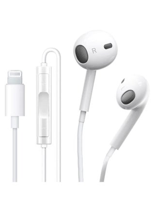 Apple Earbuds Headphones with Lightning Connector【Apple MFi Certified】 Wired in-Ear Stereo Noise Canceling Isolating Earphone for iPhone 13/12/11/SE/X/XR/XS/8/7 - pzsku/ZD8CF7F3E7A58AF62D2E5Z/45/_/1711346173/3b85cfb7-1db1-4e82-81af-3804ea79b9da
