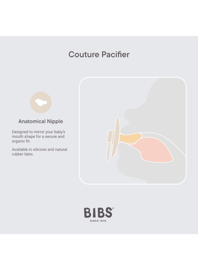 بيبس عبوة من  مصاصة لاتكس فاخرة  - عاجي وأخضر مريمي - Image 4