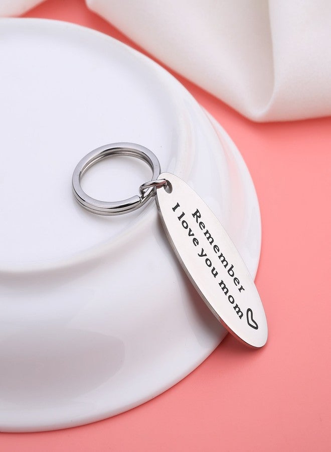 SOSOHOME Mother's Day Birthday Keychain- Remember I love you mom, Best Gift for Mom - Image 4