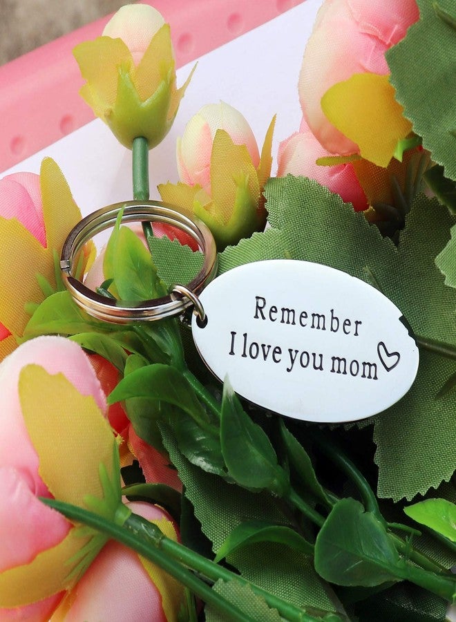 SOSOHOME Mother's Day Birthday Keychain- Remember I love you mom, Best Gift for Mom - Image 5