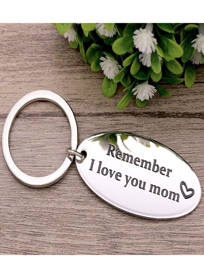 SOSOHOME Mother's Day Birthday Keychain- Remember I love you mom, Best Gift for Mom - Image 2