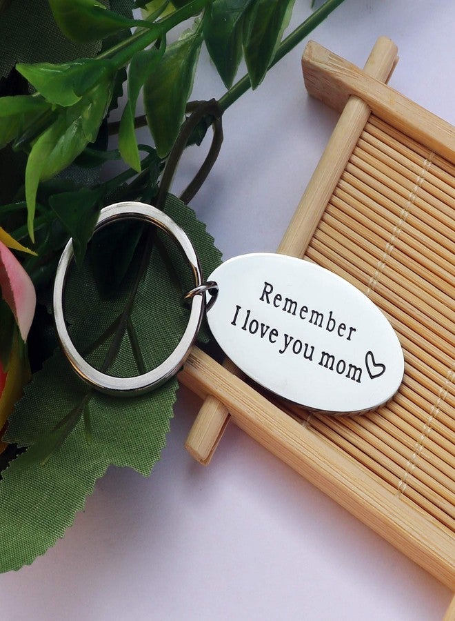 SOSOHOME Mother's Day Birthday Keychain- Remember I love you mom, Best Gift for Mom - Image 3