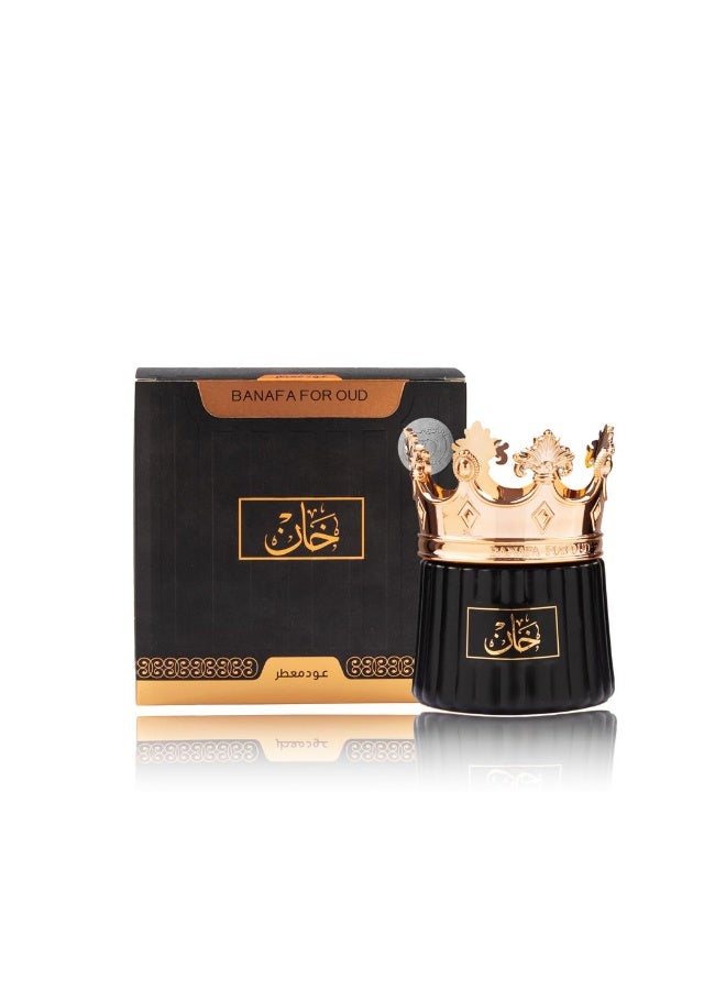 Banafa Scented oud Bakhour Khan 35 grams. - Image 1