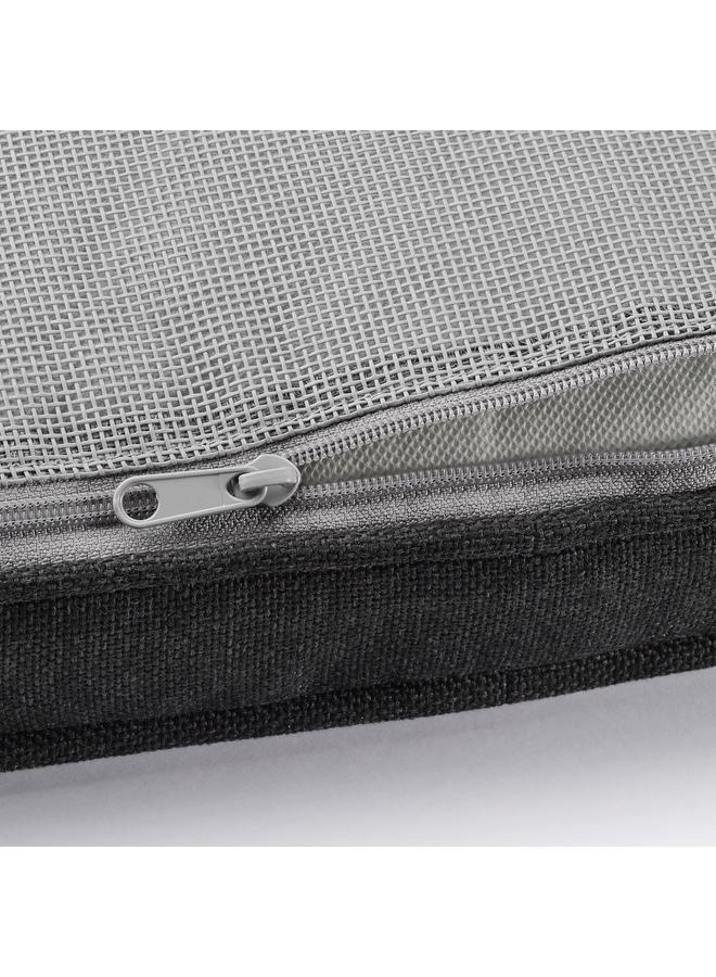 erorex Chair cushion, outdoor, anthracite, 50x50 cm - Image 5