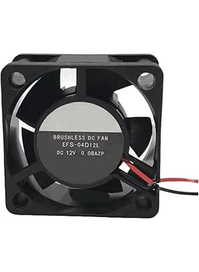 40x40x20mm 4CM DC 12V Cooling Fan 0.08A 2 Pin Cooler for PC Case - Image 1