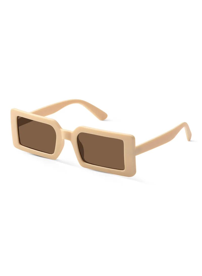Woggles UV Protection Rectangle Sunglasses| Men &amp; Women