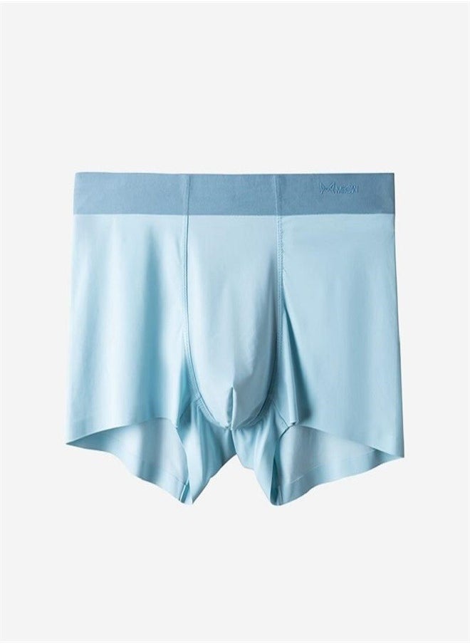 MIIOW - 3Pcs  Seamless Boxer Men Underwear Ice Silk Graphene Antibacterial Boxershorts Underpants Panties Underware Trunks - Image 1