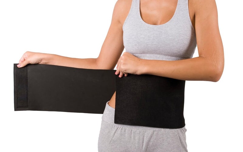 GoFit Waist Away Neoprene Waist Reducing Belt,Black,One Size - Image 3