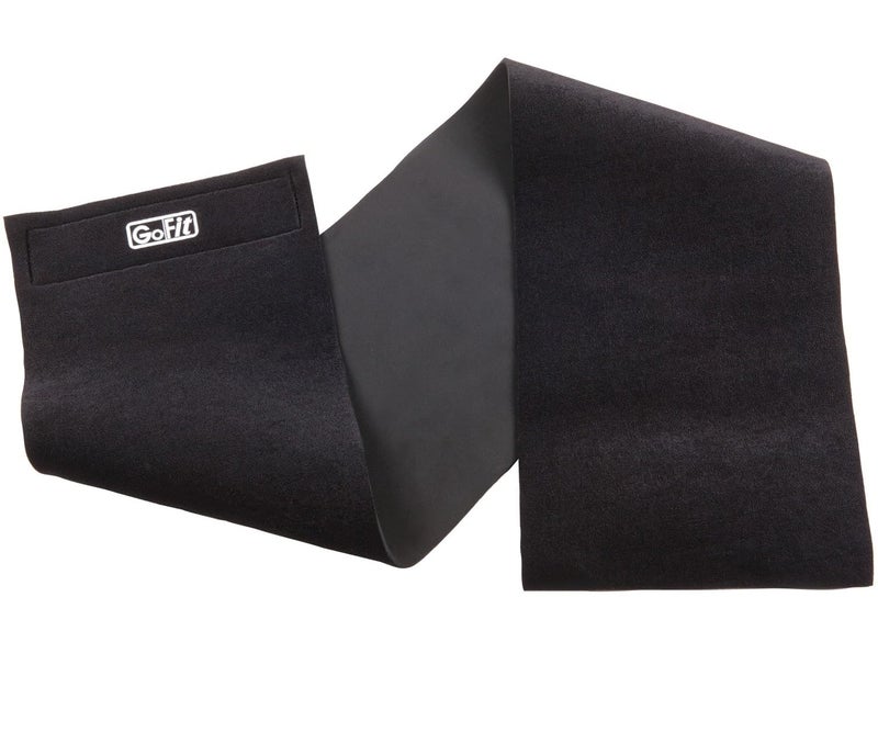 GoFit Waist Away Neoprene Waist Reducing Belt,Black,One Size - Image 1