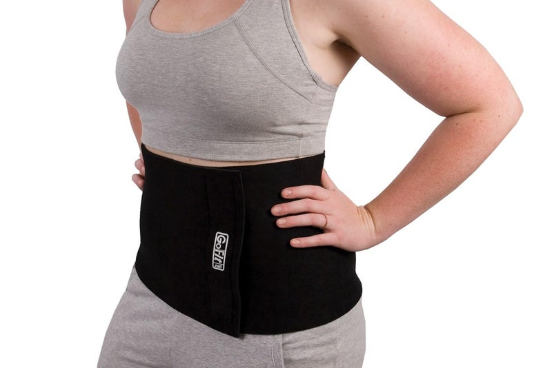 GoFit Waist Away Neoprene Waist Reducing Belt,Black,One Size - Image 2