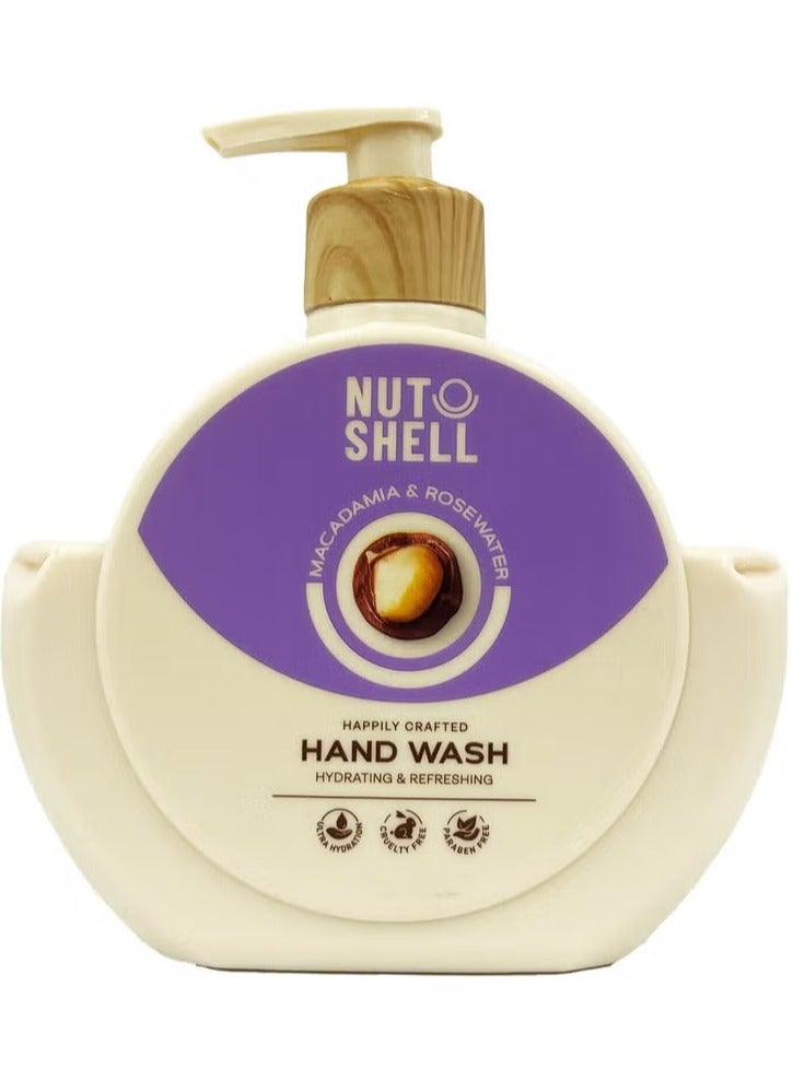 Nutshell Hand Wash Macadamia & Rose Water -375 Ml