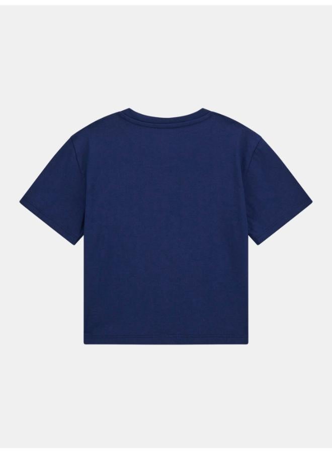 GUESS Kids Slogan Crew neck T-Shirt - Image 3