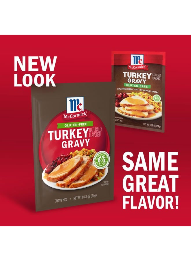 McCORMICK Gluten Free Turkey Gravy Mix, 0.88 oz - Image 2