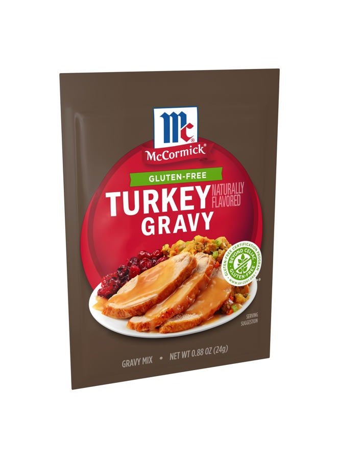 McCORMICK Gluten Free Turkey Gravy Mix, 0.88 oz - Image 1