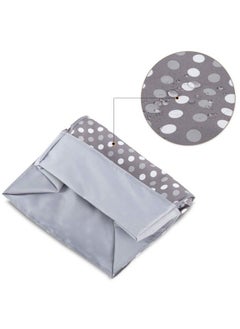 LUXJA Dust Cover Compatible With 68 Quart Stand Mixer Cloth Cover With Pockets For Stand Mixer And Extra Accessories (Compatible With 68 Quart Stand Mixer) Gray Dots  - Image 5